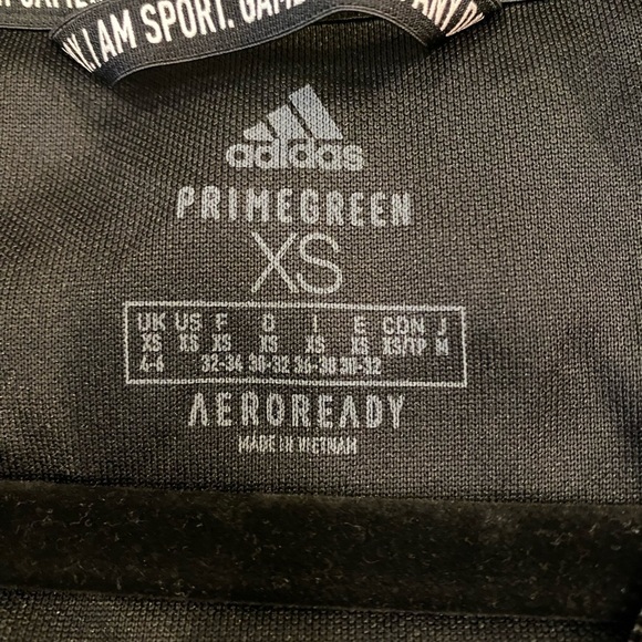 ADIDAS WOMEN’S BLACK/WHITE WARM UP JKT - TENNESSEE PERFORMANCE- SIZE XS - Picture 5 of 12